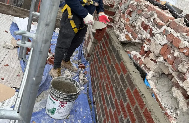 Parapet wall replacement